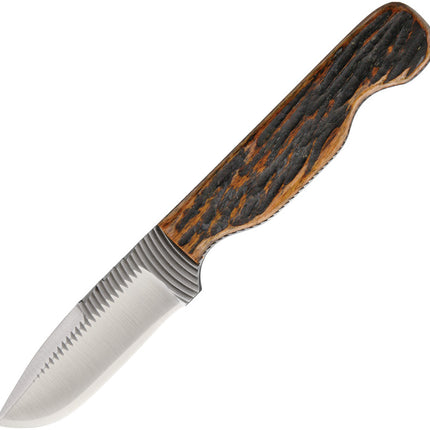 Fixed Blade Amber Bone