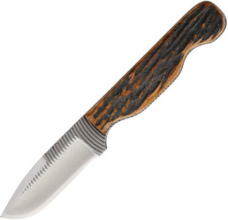 Fixed Blade Amber Bone