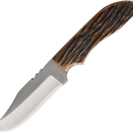 Fixed Blade Amber Bone