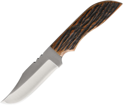 Fixed Blade Amber Bone