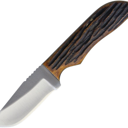 Fixed Blade Amber Bone