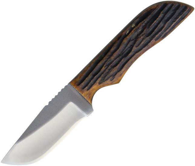 Fixed Blade Amber Bone