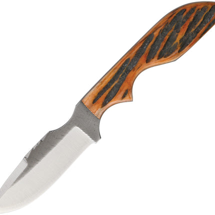 Fixed Blade Amber Bone