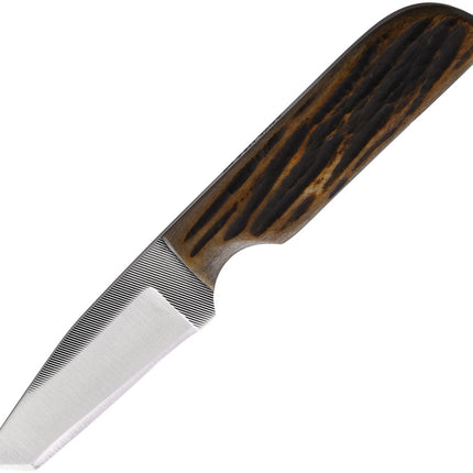 Fixed Blade Amber Bone