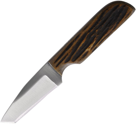 Fixed Blade Amber Bone