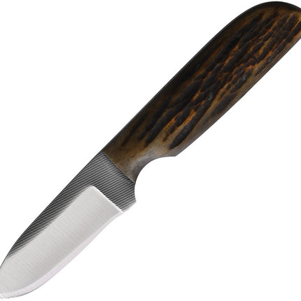 Fixed Blade Amber Bone