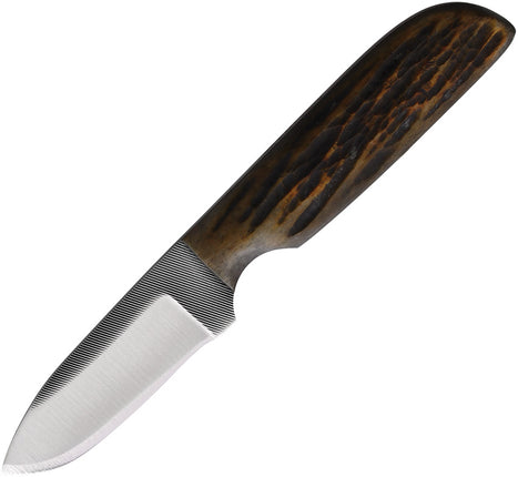 Fixed Blade Amber Bone