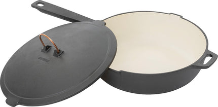 Enamel Lined Cast Iron Skillet