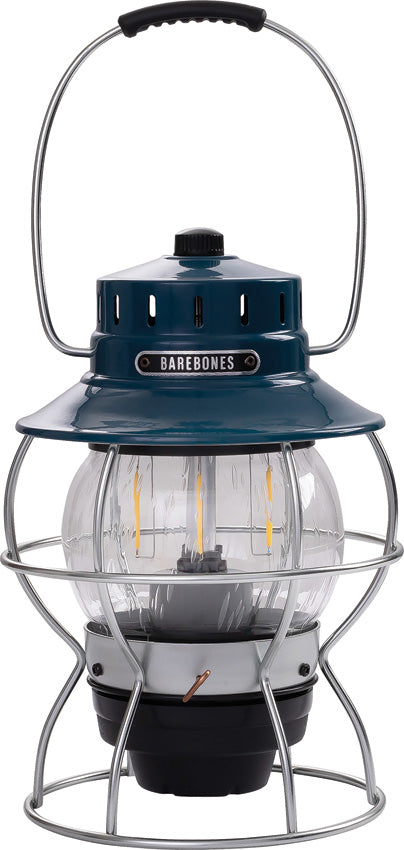 Railroad Lantern Ocean Blue