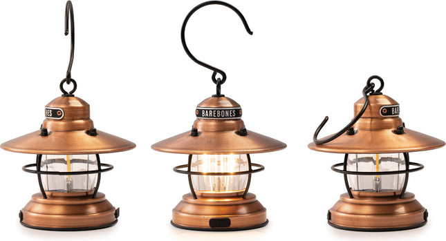 Edison Mini Lantern Copper 3pk