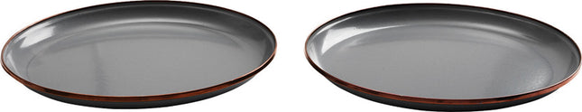 Enamel Salad Plate Set