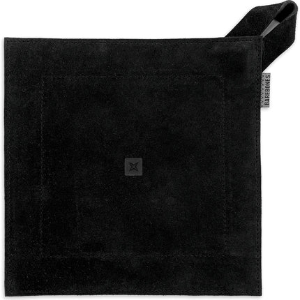 Hot Pad Black Suede