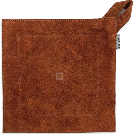 Hot Pad Brown Suede