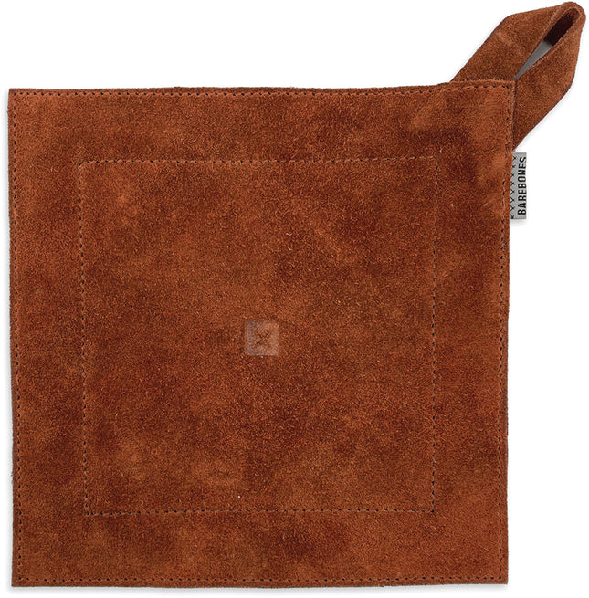 Hot Pad Brown Suede