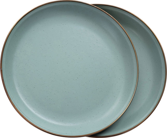 Enamel Salad Plate Set