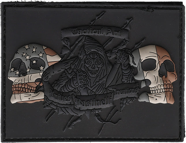 US/French Flag Reaper Patch