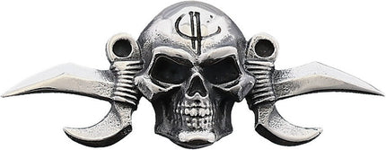Small Reaper Menuki Silver