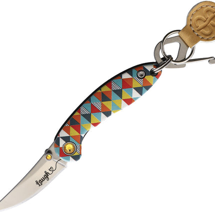 Laugh Keychain Framelock