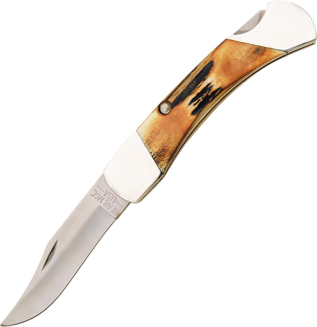 Folding Hunter Stag Bone