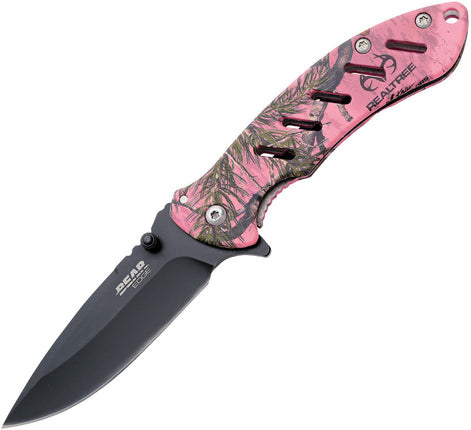 Brisk Framelock Pink Camo