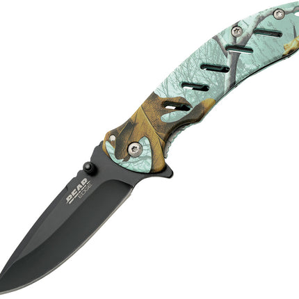 Brisk Framelock Blue Camo A/O