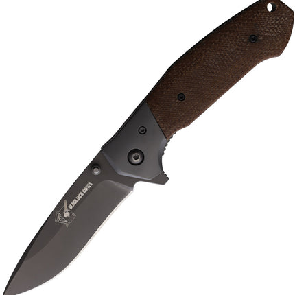 Linerlock Brown Micarta