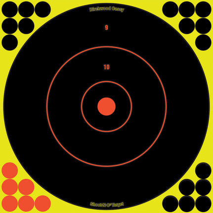 Shoot-NC 12in Bulls Eye Target