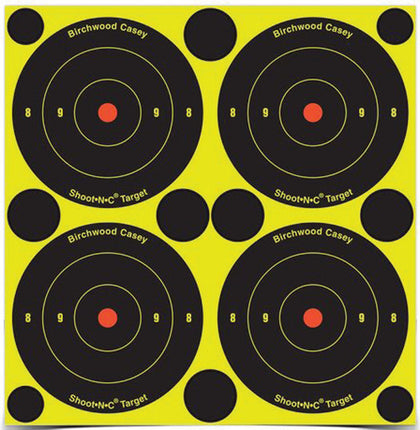 Shoot-NC 3in Bulls Eye Target