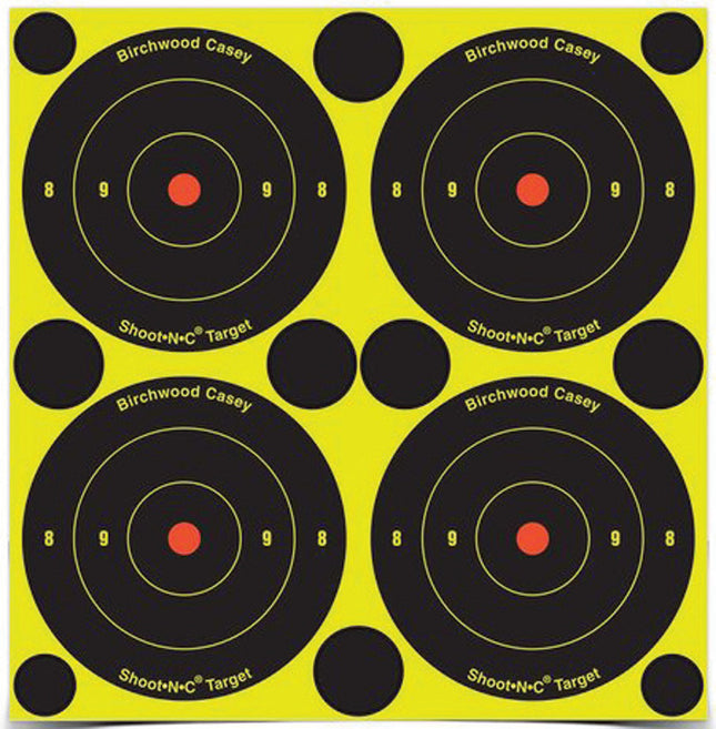 Shoot-NC 3in Bulls Eye Target