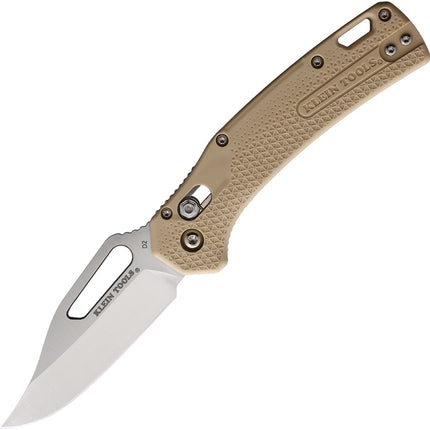 Pivot Lock Clip Point Tan