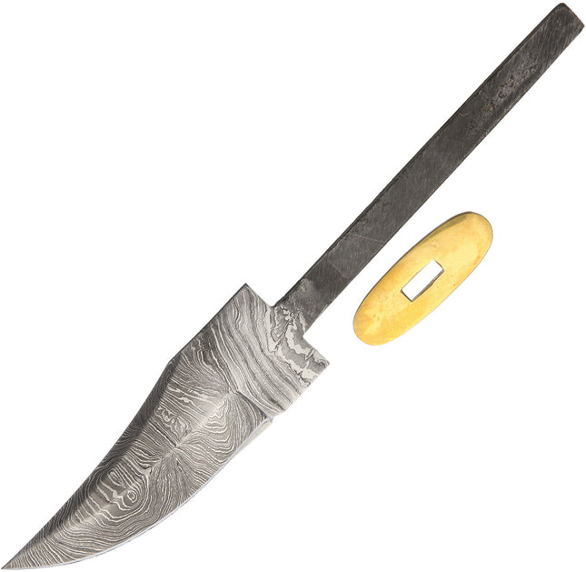 Knife Blade Damascus Short