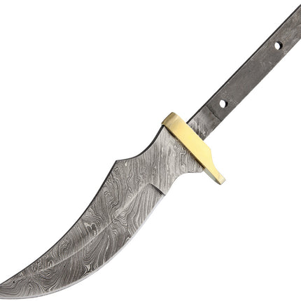 Knife Blade Damascus Upswept