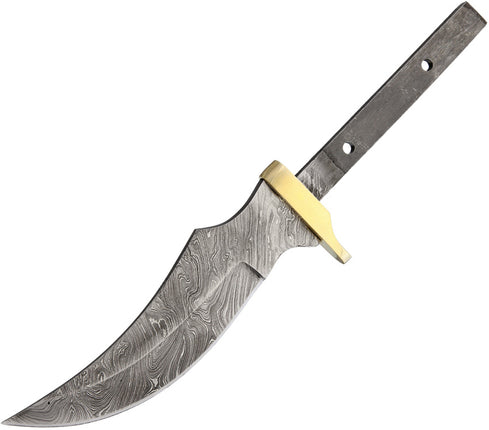 Knife Blade Damascus Upswept