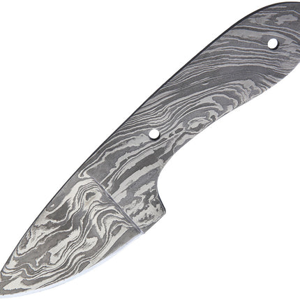 Drop Point Damascus Blade