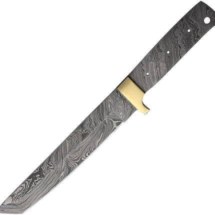 Tanto Knife Blade Damascus