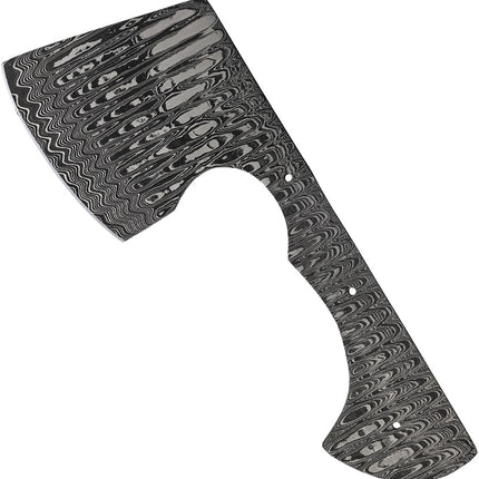 Hatchet Blank Damascus