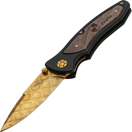 Tirpitz Linerlock Damascus