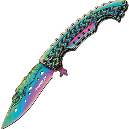 Rainbow Mermaid Linerlock