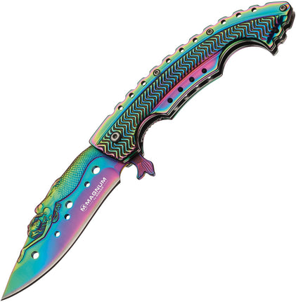 Rainbow Mermaid Linerlock