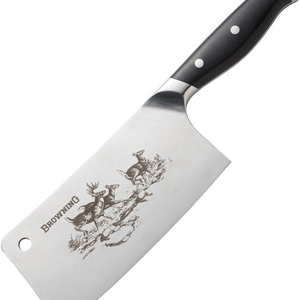 Large Engraved Cleaver