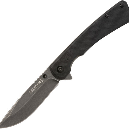 Branded Rock Framelock Blk