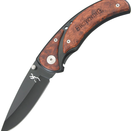 Framelock Black/Cocobolo