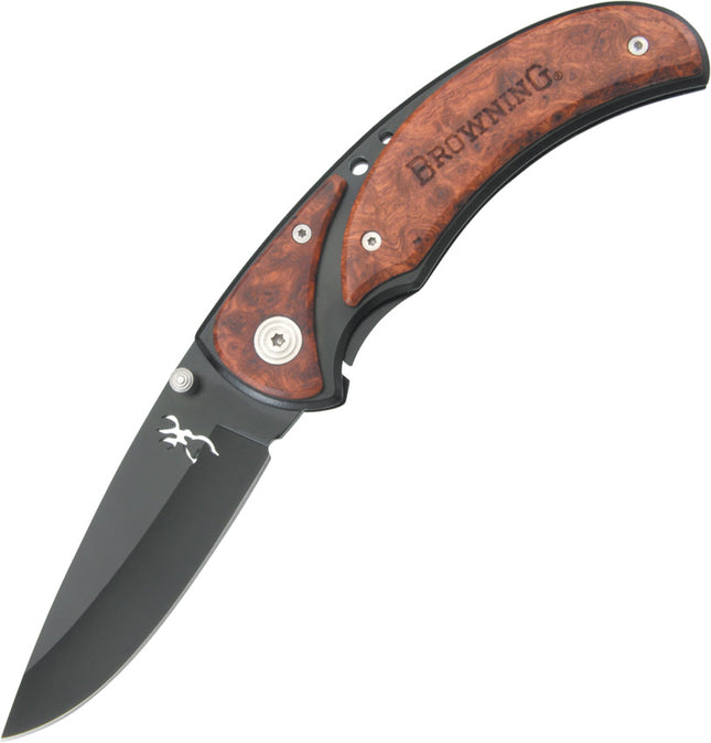 Framelock Black/Cocobolo