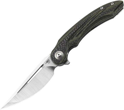 Irida Linerlock CF/G10 Green