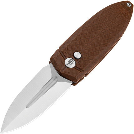 Ququ Button Lock G10 Brown