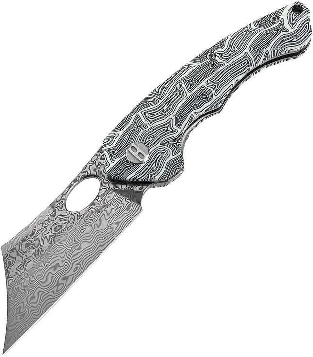 Skirmish Linerlock Damascus