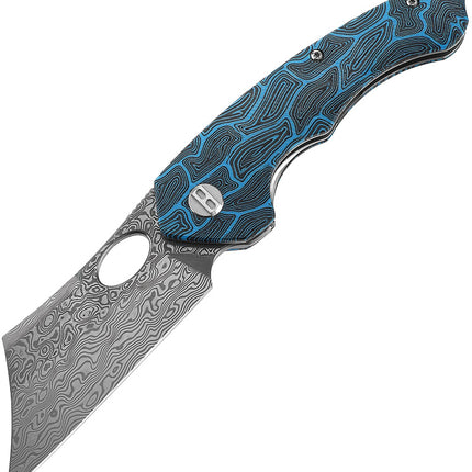 Skirmish Linerlock Damascus