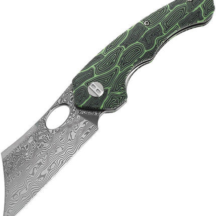 Skirmish Linerlock Damascus