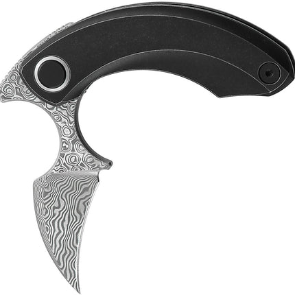 Strelit Framelock Damascus/Blk