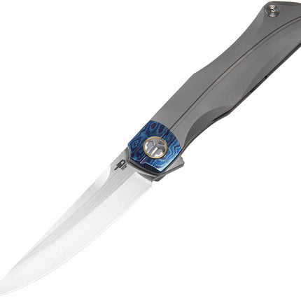 Thyra Framelock Gray Timascus
